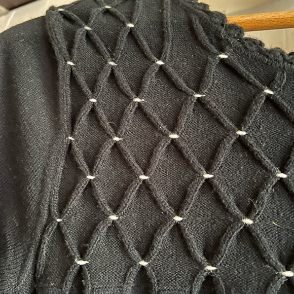 Black Sweater Dress - Picture 2 of 6